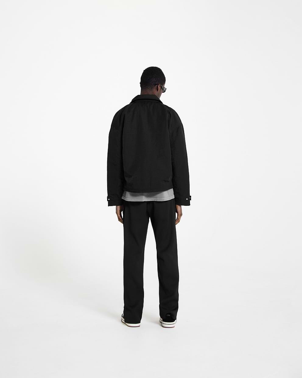 Nylon Smart Jacket - Black